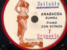 TONGOLELE Anabacoa LATIN RUMBA Agustin Lara 1955 MEXICO 78RPM 10