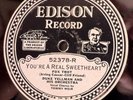 Edison Diamond Disc 52378 :Duke Yellman Orch: Once in a Lifetime......