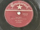 The Crickets Oh Boy / Not Fade Away Canada Press 1957 Buddy Holly 78rpm rare 10