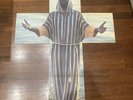 ISAAC HAYES Black Moses 1971 ENS-5003 FOLD-OUT CROSS POSTER ONLY  No Vinyl