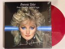 Bonnie Tyler  Faster Than The Speed of Night 12”RED VINYL & HAND SIGNED PRINT
