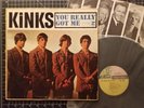 THE KINKS You Really Got Me LP 1964 1ST PRESS MONO & INNER Tri-Color Label VINYL