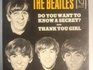 The BEATLES Do You Want To Know A Secret VJ-587 Picture Sleeve & 45 RPM Record