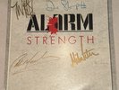 THE ALARM   STRENGTH   1985 MINT VINYL LP   BAND SIGNED AUTOGRAPH / MIKE PETERS