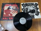 METALLICA -kill em all ORIGINAL 1983 U.S. PRESS  FIRST PRESS MEGAFORCE LP SHRINK
