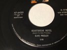 ELVIS PRESLEY 45 47-6420 RARE ERROR LABEL HEARTBREAK HOTEL/I WAS THE ONE NM