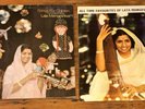 2 LATA MANGESHKAR Records-Songs For Children&All Time Favourites-Vinyl LP Hindi