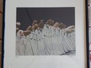 Franco Battiato Lithograph I Dervisci Framed 30/50 with Certificate