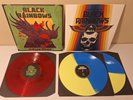 Black Rainbows Cosmic Ritual Supertrip & Hawkdope Color Vinyl Records Near Mint