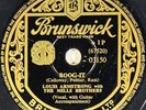 Louis Armstrong & The Mills Brothers : Boog-it DISQUE 78 rpm BRUNSWICK 03150 EX+