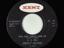 Northern/Deep Soul 45 - Z.Z. Hill - You Just Cheat And Lie - Kent VG++