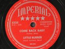 LITTLE BUBBER: high class woman / come back baby IMPERIAL Single 78 RPM