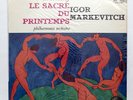 IGOR MARKEVITCH ⸺ STRAVINSKY The Rite of Spring ⸺ EMI SAXF 155 orig FR LP NM