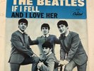 ORIGINAL EAST COAST AND I LOVE HER  PICTURE SLEEVE BEATLES CAPITOL 5235