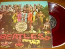 The BEATLES Sgt. Pepper's Lonely Hearts Club Band japanese RED colored vinyl LP