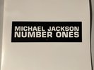Michael Jackson NUMBER ONES 12 inch Vinyl Record Promo 2LP Limited Edition