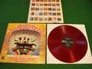 Beatles Magical Mystery Tour Japan LP 1.press 1968 red vinyl Odeon OP-9728