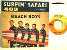 THE BEACH BOYS SURFIN' SAFARI b/w 409 ORIG 1962 45 RPM 4777 W/PIC SLEEVE EX/EX