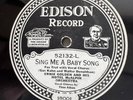 Edison Diamond Disc 52132: Ennie Golden Orch/B.A. Rolfe : Sing Me a Baby Song