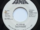 RALFI PAGAN My Dream / It's All Right FANIA 45 LATIN SWEET SOUL R&B FUNK Rare