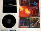 PINK FLOYD Dark Side of the Moon LP Vintage 1973 with one poster and stickers