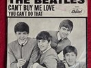 45 pm records w/Picture sleeve - Can't Buy Me Love / We Can Work It Out