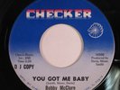 Northern Soul 45 BOBBY MCCLURE You Got Me Baby CHECKER VG+ promo HEAR b