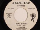 Northern Soul 45 J.J. BARNES Please Let Me In RIC-TIC VG++ promo HEAR b