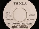 Northern Soul 45 BRENDA HOLLOWAY Just Look What You've.. TAMLA VG++ promo HEAR b