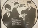 Pete Best Signed Beatles Autographed Picture Disc Record Album Silver Beatles LP