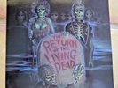 RETURN OF THE LIVING DEAD Soundtrack  LP 1985 Enigma NEAR MINT  CRAMPS DAMNED  