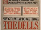 Northern Soul Popcorn 45 DELLS Shy Guy VEE JAY NM/VG++ promo pic sleeve HEAR b
