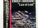 BLACK SABBATH LIVE AT LAST NEMS SP255009 Japan OBI INSERT VINYL LP