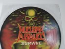 Nuclear  Assault - Survive - First Press Picture Disc LP 1988 - UK Press