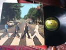 THE BEATLES -      Abbey Road,       RARE ORIGINAL 1969 UK 'MISALIGNED APPLE' LP