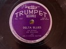 Trumpet 151 Joe Williams & His 9 String Guitar post-war DELTA BLUES 78 rpm  EE+