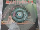 Iron Maiden Twilight Zone Wrathchild Original Clear Vinyl Pic Sleeve EMI 5145