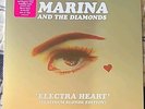 Marina and the Diamonds Electra Heart Platinum Blonde Edition MAGENTA Vinyl 2LP