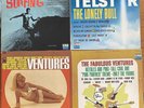 The Ventures 4 LPs: Fabulous Ventures, Golden Greats, Surfing, Telstar XLNT