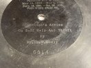 E. BERLINER'S GRAMOPHONE RECORD 6014 GLADSTONE'S ADVICE ON SELF HELP AND THRIFT