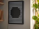 Ikea Obegransad sound activated wall light lamp - changes to beat of the music.