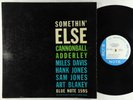 Cannonball Adderley - Somethin' Else LP - Blue Note Mono DG RVG Ear 47 W 63rd