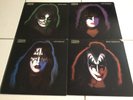 4 x KISS / Solo / Paul Stanley,Gene Simmons,Peter Cross,Ace Frehley /Big Poster