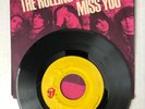 ROLLING STONES 45 single Miss You/Far Away Eyes RARE Label Misprint NM