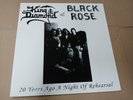 king diamond   -black rose -   LP' --pic.disc