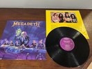 Megadeth Rust In Peace LP Vinyl Rare Black First Ed. W/ Insert Plastic