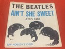 The Beatles Ain't She Sweet Atco 6308 45 Picture Sleeve Only No 45 60+ Years Old
