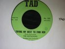 notations trying my best to find her tad  45.northern soul rare orig