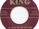 LATTIE MOORE I'm Gonna Tell You Something on King country bop 45 HEAR