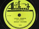 MUDDY WATERS: little geneva / canary bird ARISTOCRAT Single 78 RPM